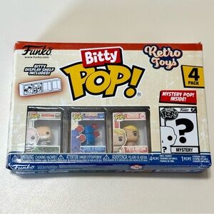 Funko POP! Bitty Retro Toys, 4-Pack, Series 4 - NWT!